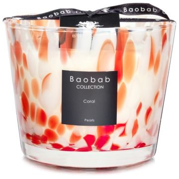 Baobab Collection Pearls Coral lumânare parfumată