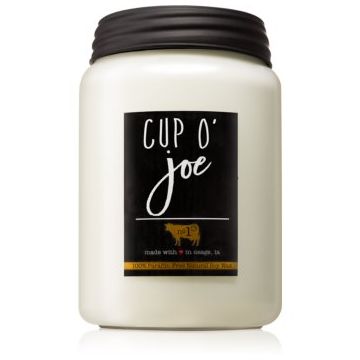 Milkhouse Candle Co. Farmhouse Cup O' Joe lumânare parfumată Mason Jar la reducere