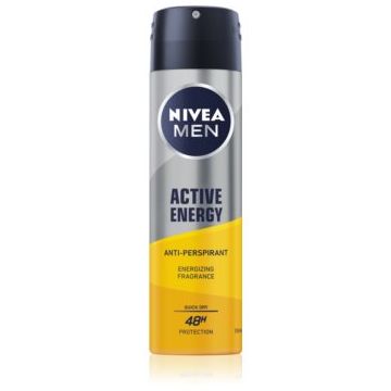 Nivea Men Active Energy spray anti-perspirant pentru barbati