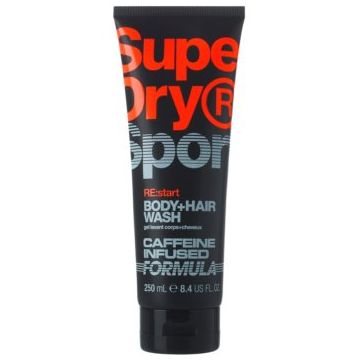 Superdry RE:start gel de dus pentru corp si par pentru bărbați de firma original