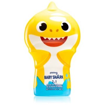 Air Val Baby Shark 2 in 1 gel de dus si sampon