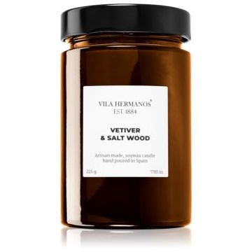 Vila Hermanos Apothecary Vetiver & Salt Wood lumânare parfumată de firma original