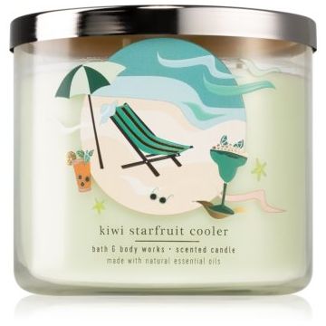 Bath & Body Works Kiwi Starfruit Cooler lumânare parfumată de firma original