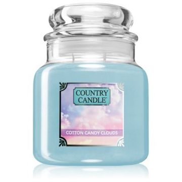 Country Candle Cotton Candy Clouds lumânare parfumată de firma original