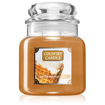 Country Candle Salted Waffle Cone lumânare parfumată ieftin