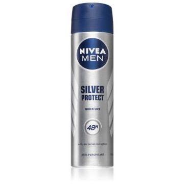 NIVEA MEN Silver Protect spray anti-perspirant 48 de ore