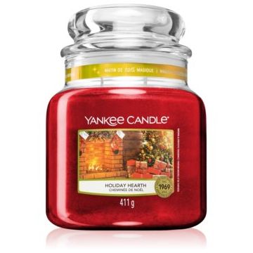 Yankee Candle Holiday Hearth lumânare parfumată ieftin