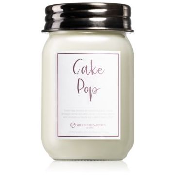 Milkhouse Candle Co. Farmhouse Cake Pop lumânare parfumată Mason Jar de firma original