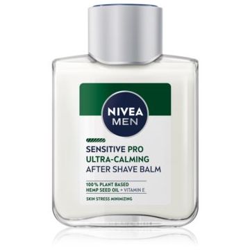 Nivea Men Sensitive Hemp balsam după bărbierit cu ulei de canepa