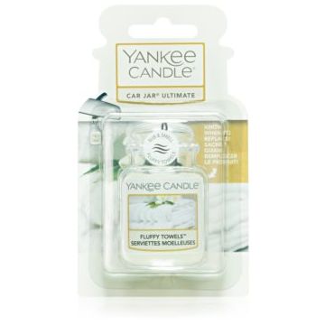 Yankee Candle Fluffy Towels parfum pentru masina agățat de firma original