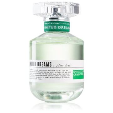 Benetton United Dreams for her Live Free Eau de Toilette pentru femei