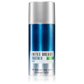 Benetton United Dreams for him Together deodorant spray pentru bărbați de firma original