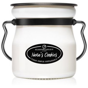 Milkhouse Candle Co. Creamery Nana's Cookies lumânare parfumată Cream Jar