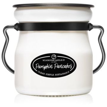 Milkhouse Candle Co. Creamery Pumpkin Pancakes lumânare parfumată Cream Jar