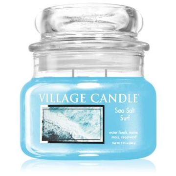 Village Candle Sea Salt Surf lumânare parfumată (Glass Lid) ieftin