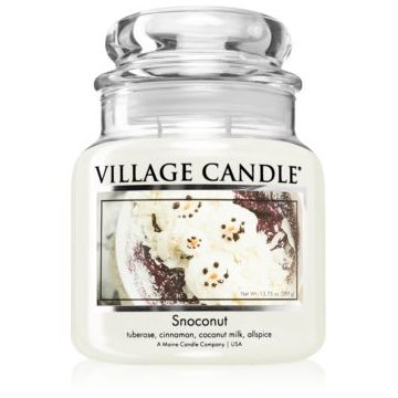 Village Candle Snoconut lumânare parfumată (Glass Lid) de firma original