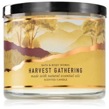 Bath & Body Works Harvest Gathering lumânare parfumată de firma original