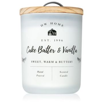 DW Home Farmhouse Cake Batter & Vanilla lumânare parfumată de firma original