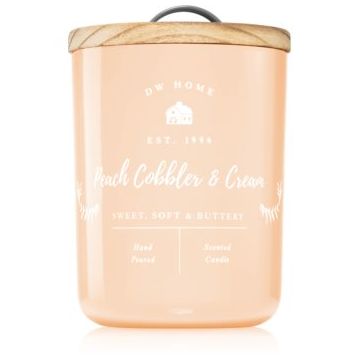 DW Home Farmhouse Peach Cobbler & Cream lumânare parfumată de firma original