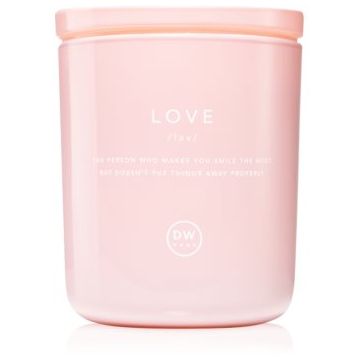 DW Home Definitions LOVE Peony Apple lumânare parfumată de firma original