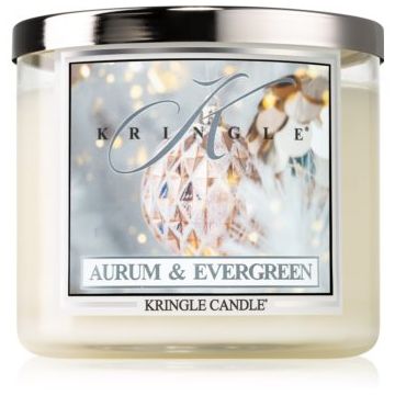 Kringle Candle Aurum & Evergreen lumânare parfumată de firma original