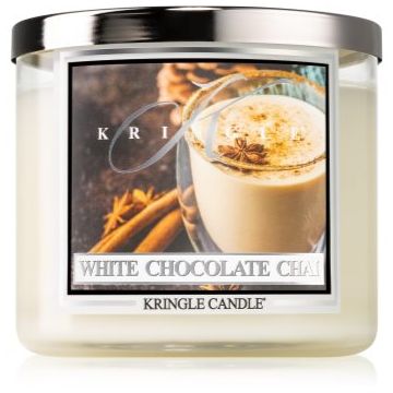 Kringle Candle Chocolate Chai lumânare parfumată de firma original