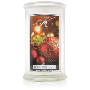 Kringle Candle Deck The Halls lumânare parfumată de firma original