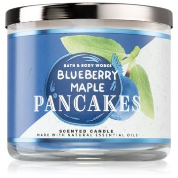 Bath & Body Works Blueberry Maple Pancakes lumânare parfumată de firma original