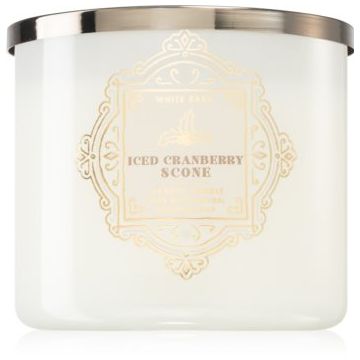 Bath & Body Works Iced Cranberry Scone lumânare parfumată de firma original