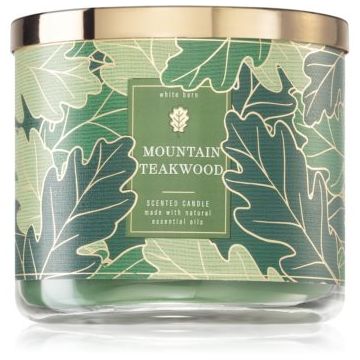 Bath & Body Works Mountain Teakwood lumânare parfumată de firma original