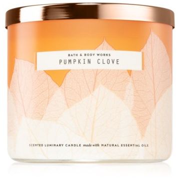 Bath & Body Works Pumpkin Clove lumânare parfumată de firma original