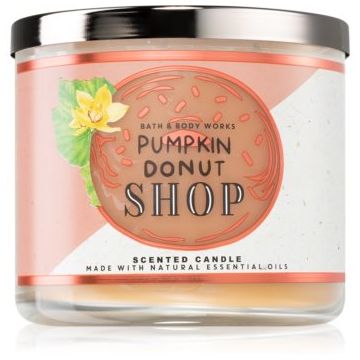 Bath & Body Works Pumpkin Donut Shop lumânare parfumată ieftin