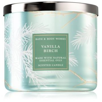 Bath & Body Works Vanilla Birch lumânare parfumată