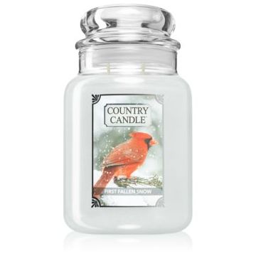 Country Candle First Fallen Snow lumânare parfumată de firma original