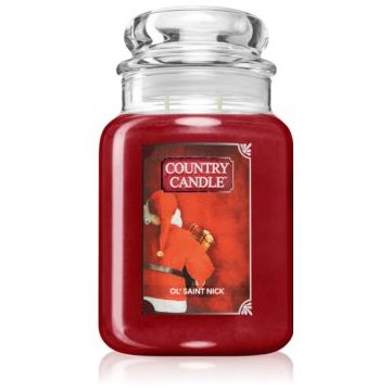 Country Candle Ol'Saint Nick lumânare parfumată