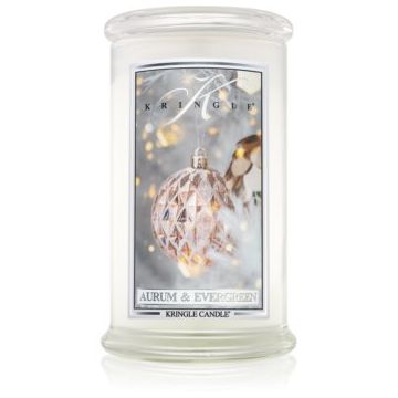 Kringle Candle Aurum & Evergreen lumânare parfumată