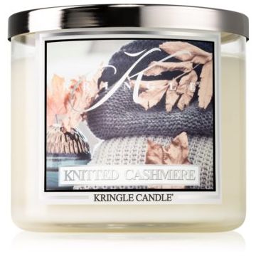 Kringle Candle Knitted Cashmere lumânare parfumată de firma original