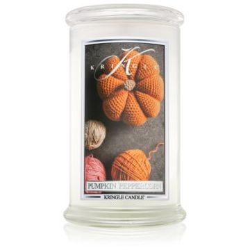 Kringle Candle Pumpkin Peppercorn lumânare parfumată ieftin