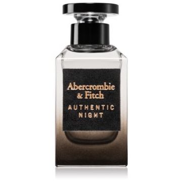 Abercrombie & Fitch Authentic Night Men Eau de Toilette pentru bărbați ieftin