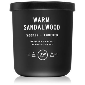 DW Home Warm Sandalwood lumânare parfumată