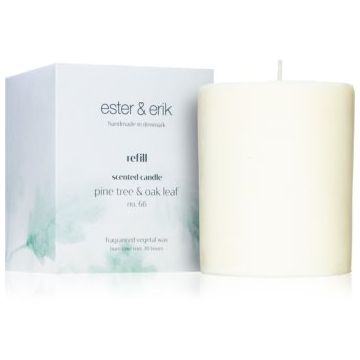 ester & erik scented candle pine tree & oak leaf (no. 66) lumânare parfumată Refil de firma original