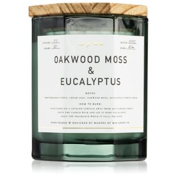 Makers of Wax Goods Oakwood Moss & Eucalyptus lumânare parfumată ieftin