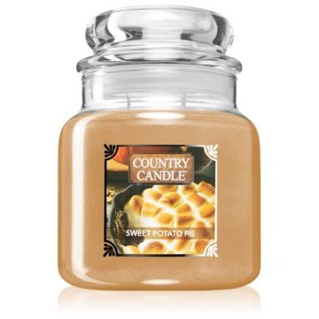 Country Candle Sweet Potato Pie lumânare parfumată de firma original