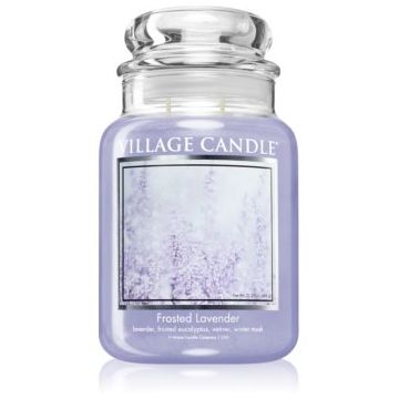 Village Candle Frosted Lavender lumânare parfumată la reducere