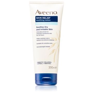 Aveeno Skin Relief Soothing lotion crema de corp cu efect de calmare