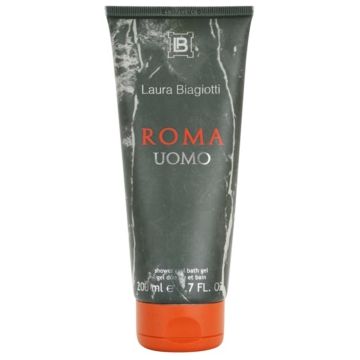 Laura Biagiotti Roma Uomo for men gel de duș pentru bărbați de firma original