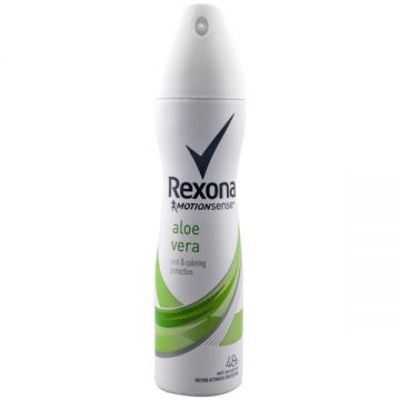 Deodorant Antiperspirant Spray pentru Femei cu Aloe Vera - Rexona MotionSense Aloe Vera 48h, 150ml de firma original