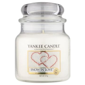 Yankee Candle Snow in Love lumânare parfumată