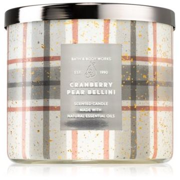 Bath & Body Works Cranberry Pear Bellini lumânare parfumată