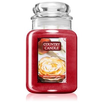 Country Candle Apple Cider Cake lumânare parfumată de firma original